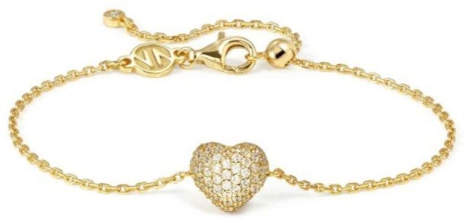 Bransoletka Nomination z pozłacanym sercem z bambusa Collection Life Poetryd.jpg